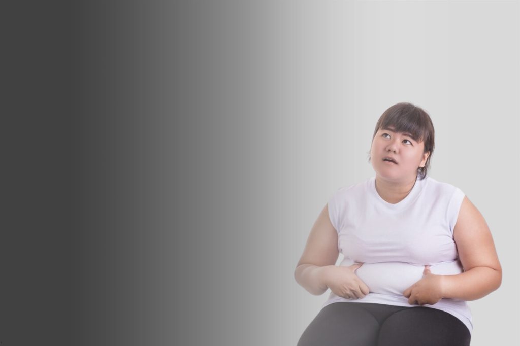 (Ilustrasi seseorang mengalami obesitas, Sumber: Freepik)