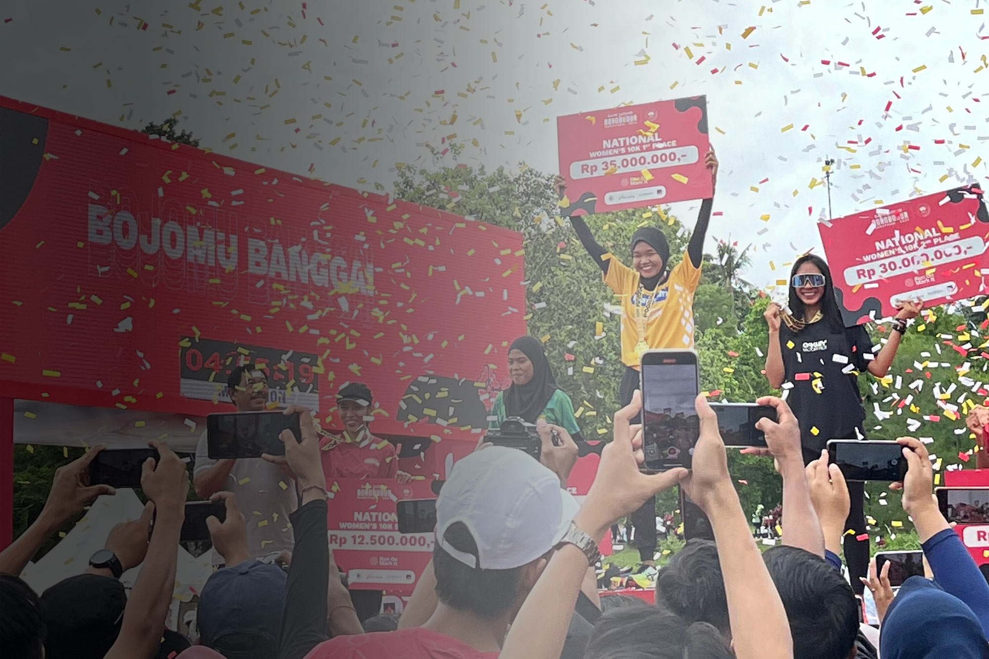 Aprilia Kartina: Etawalin Runner Meraih Podium Pertama di Borobudur Marathon 2024