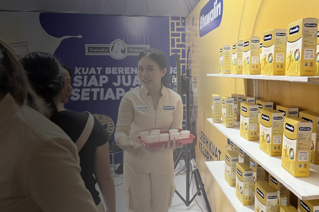 (Booth Etawalin di Cap Go Meh Palembang, Sumber: Tim Etawalin)