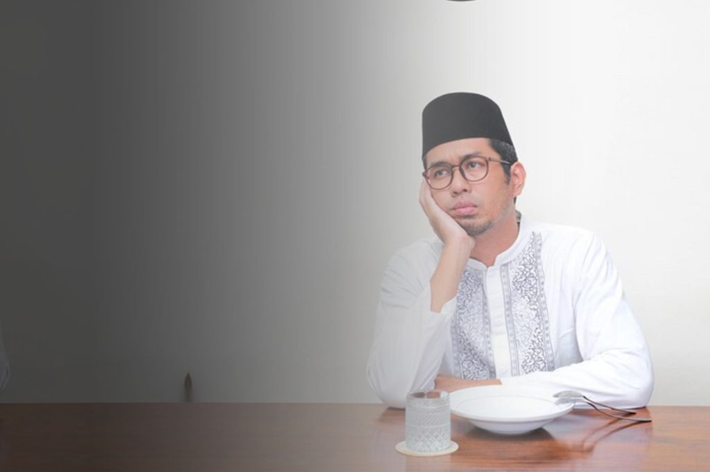 (Ilustrasi seseorang lemas saat puasa, Sumber: Freepik)