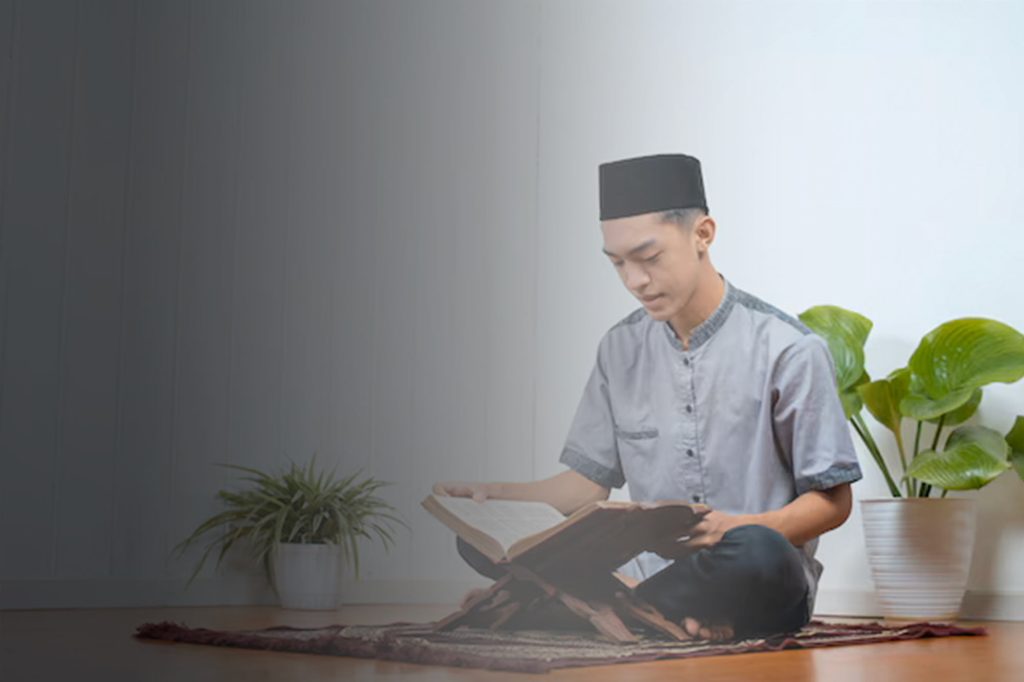 (Ilustrasi seseorang sedang menjalani ibadah puasa, Sumber: Freepik)