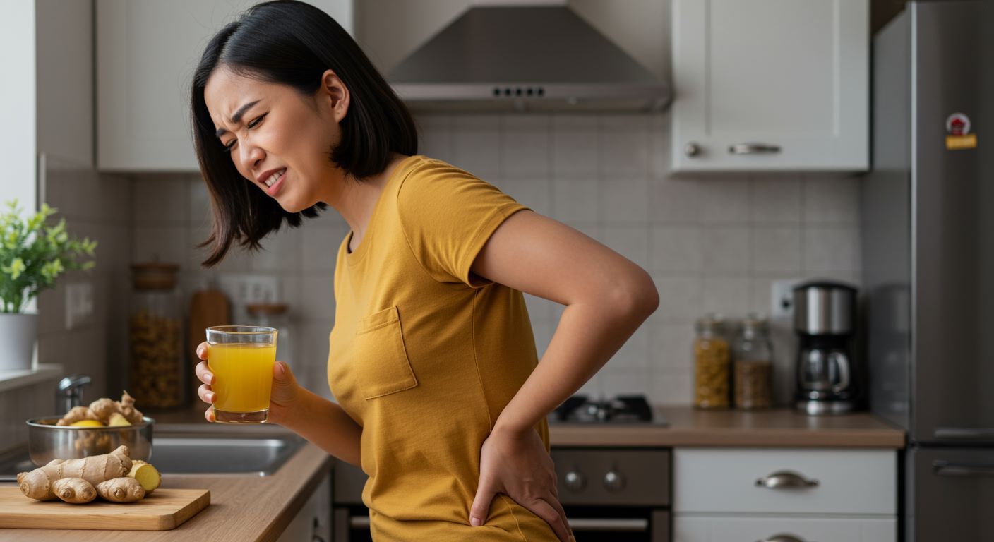 Wanita Asam Urat Minum Jahe