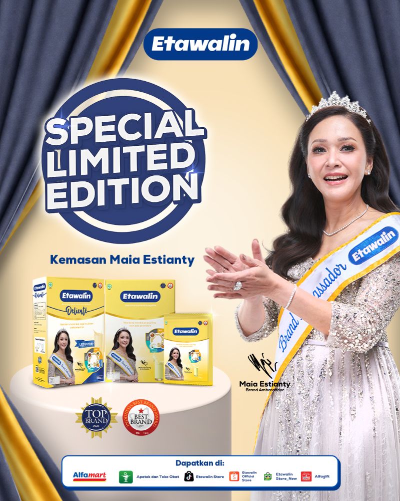 (Etawalin Special Limited Edition Kemasan Maia Estianty, Sumber: Tim Etawalin)
