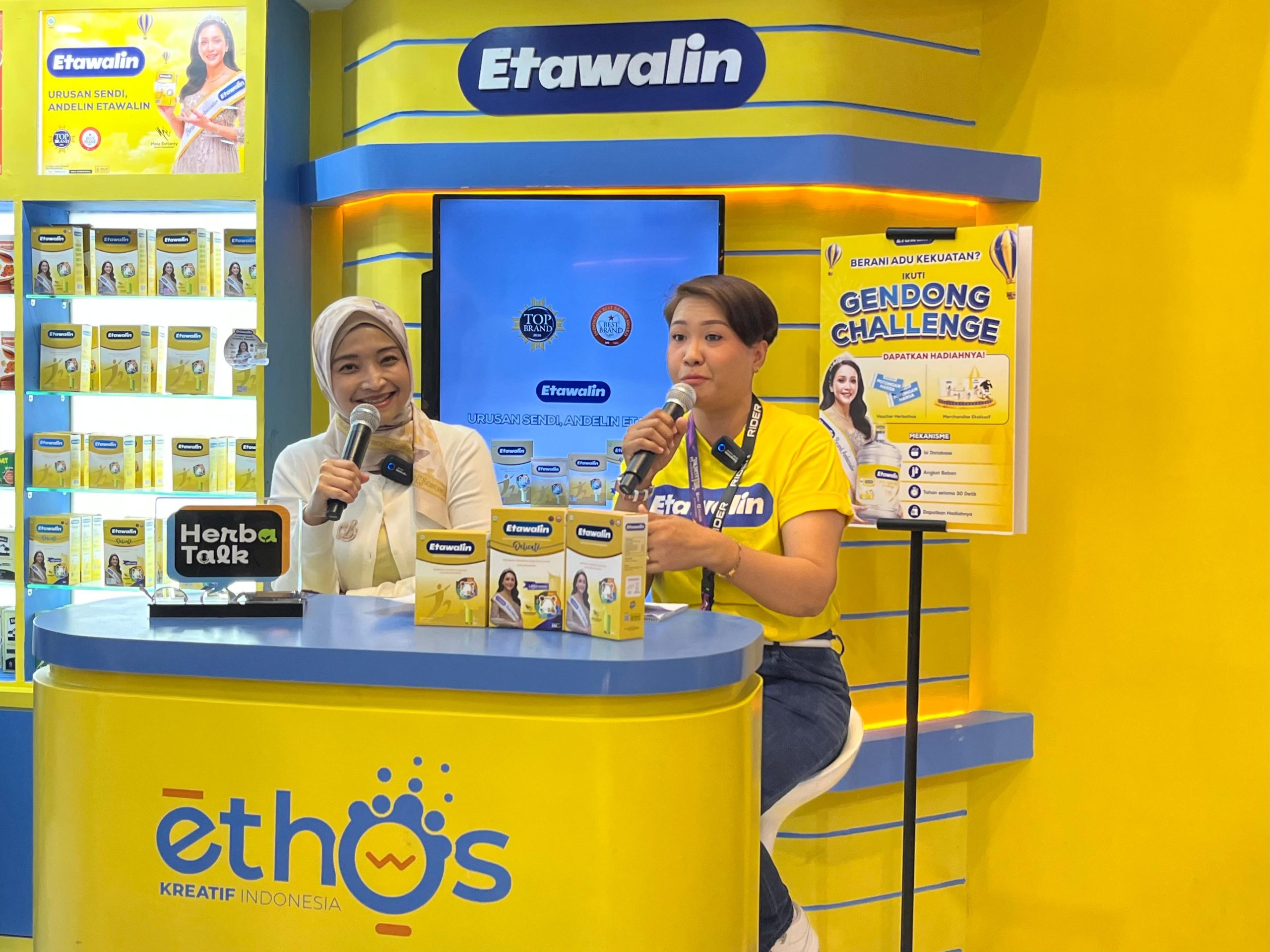 Lebih Kuat Hadapi Aktivitas Sehari-hari Tanpa Takut Nyeri Sendi Bersama HerbaTalk Etawalin di Jakarta Fair Kemayoran 2026