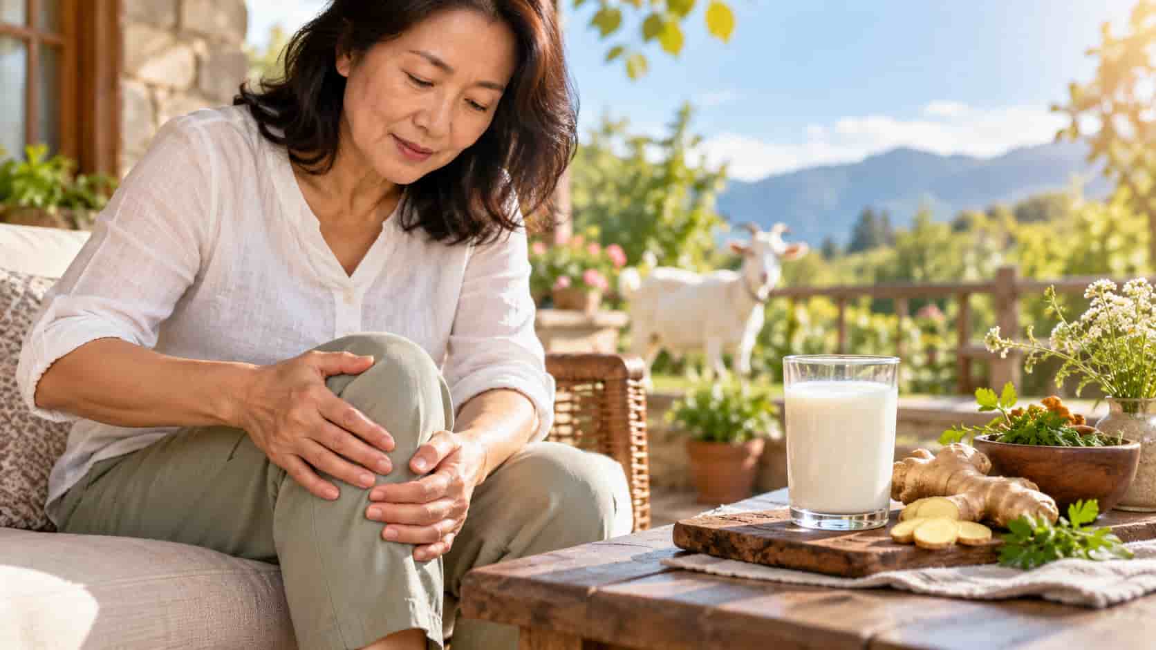 susu kambing untuk nyeri sendi